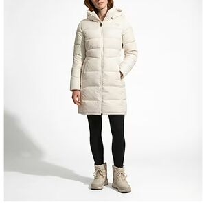 NWT The North Face Women's Metropolis Parka - Gardenia White